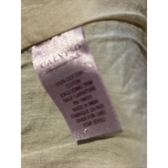 Calypso St Barth Tiered mixed print lined Cotton maxi full Skirt blue brown sz S - Picture 13 of 13